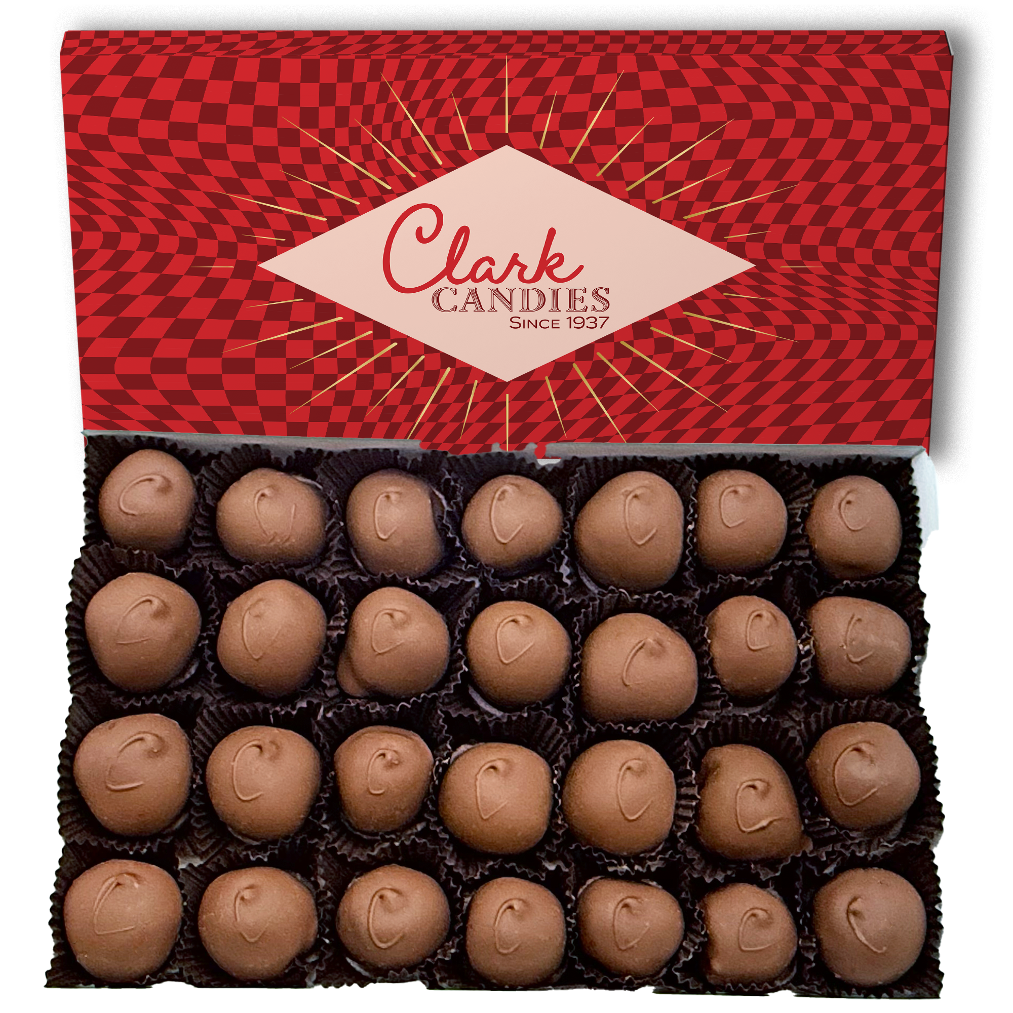 Chocolate Covered Caramels | Clark Candies, Inc., image size:2000x2000